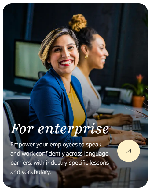 For enterprises